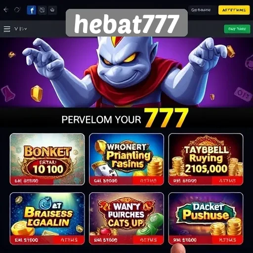 Fitur Menarik di Situs Game Hebat777